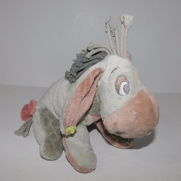 Disney Winnie the Pooh 8" plush Gray EEYORE Donkey stuffed Classic - Picture 1 of 7